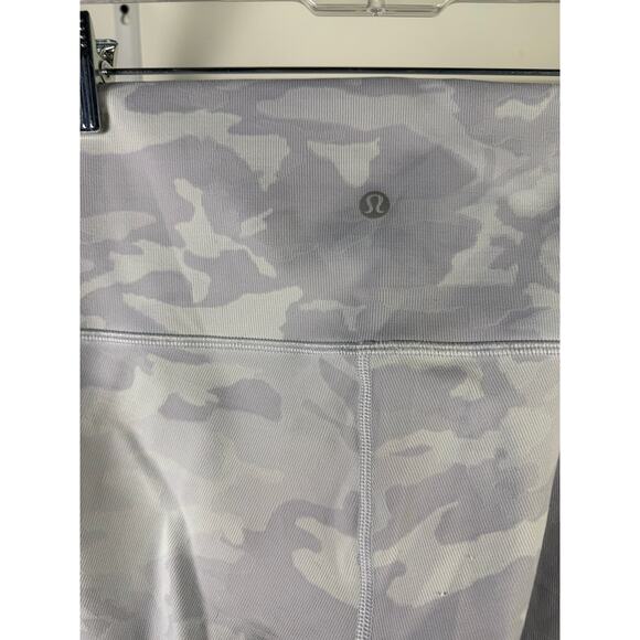Lululemon Wunder Under Legging Size 6 /25" Incognito Camo Alpine White Starlight - Picture 9 of 11